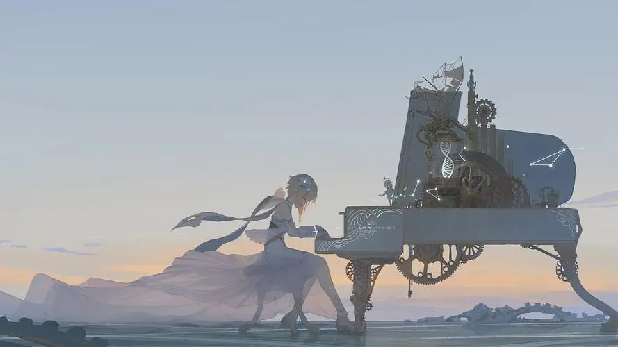 游戏原画师做出来的画
